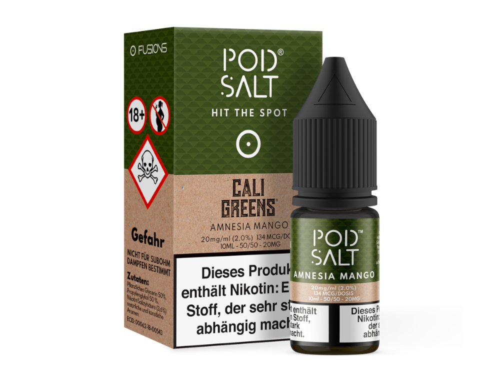 Pod Salt Fusion - Amnesia Mango - Nikotinsalz Liquid 20 mg/ml