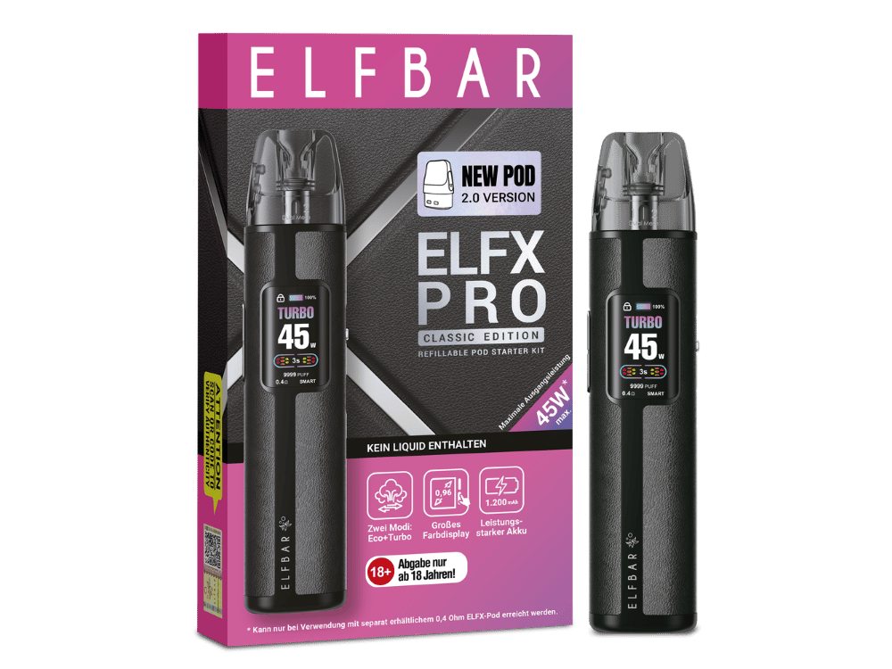 Elfbar - Elfx Pro Classic Edition E-Zigaretten Set