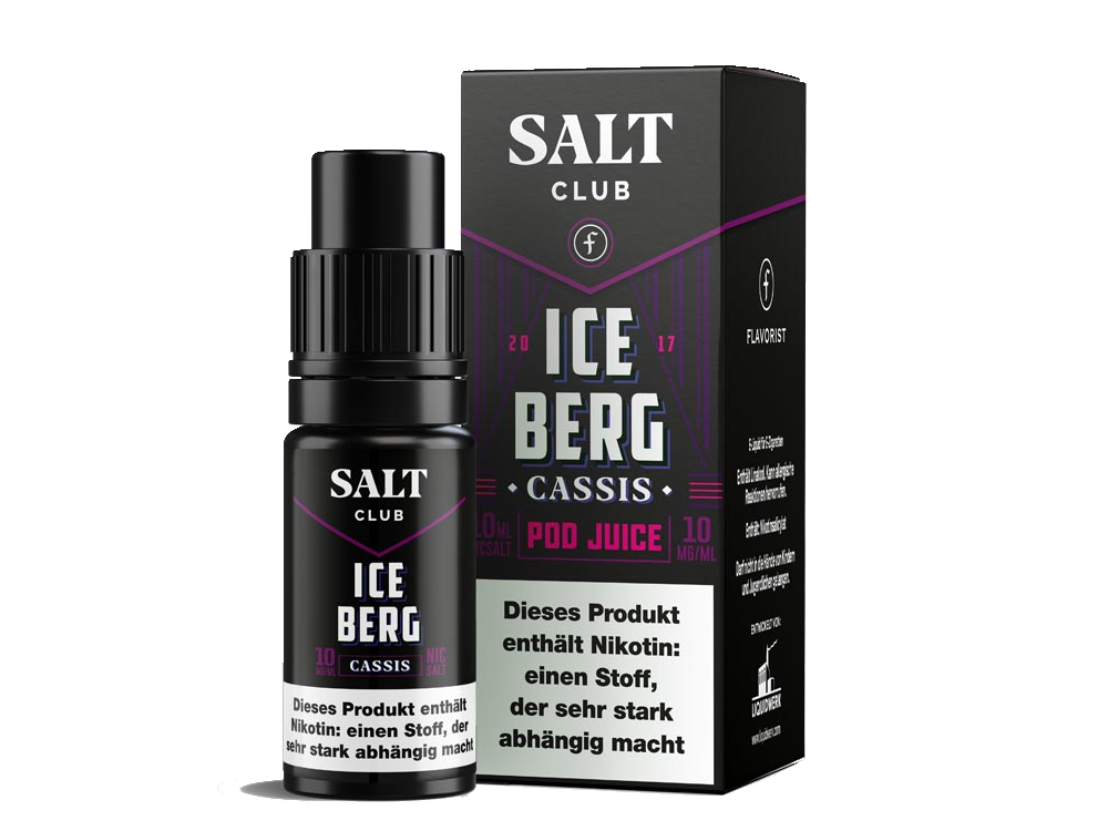 Salt Club - Flavorist Iceberg - Cassis - Nikotinsalz Liquid 10 mg/ml