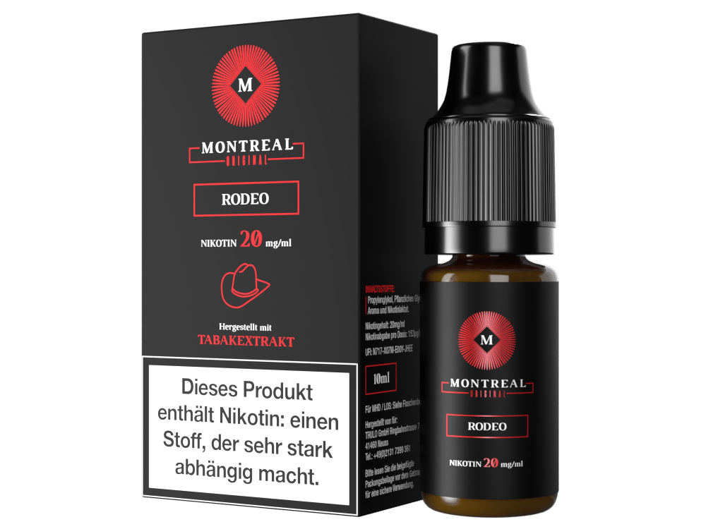 Montreal Original - Rodeo - Nikotinsalz Liquid 20 mg/ml