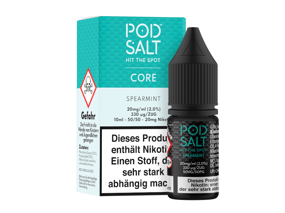 Pod Salt Core - Spearmint - Nikotinsalz Liquid 20 mg/ml