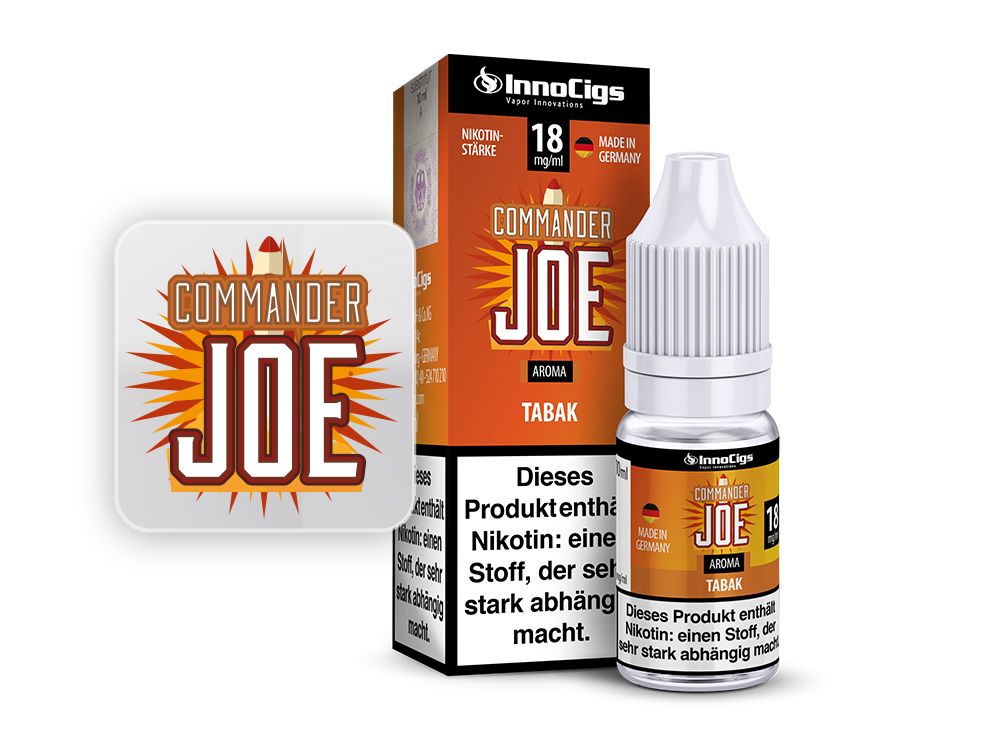 InnoCigs - Commander Joe Tabak Aroma 3 mg/ml