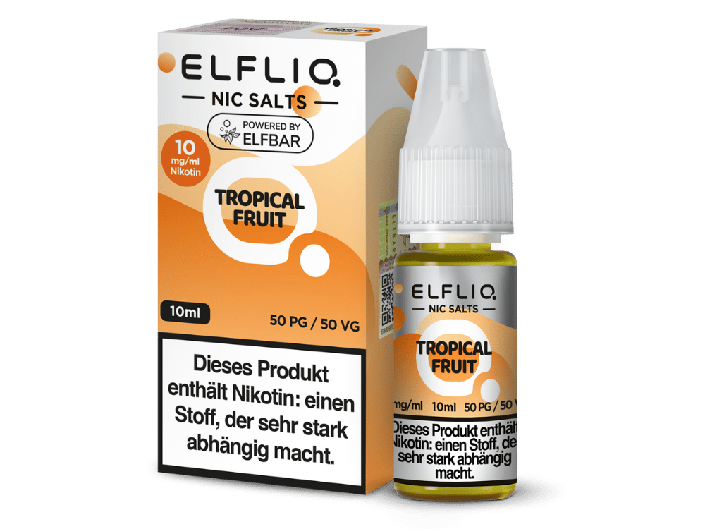 ELFLIQ - Tropical Fruit - Nikotinsalz Liquid 10 mg/ml