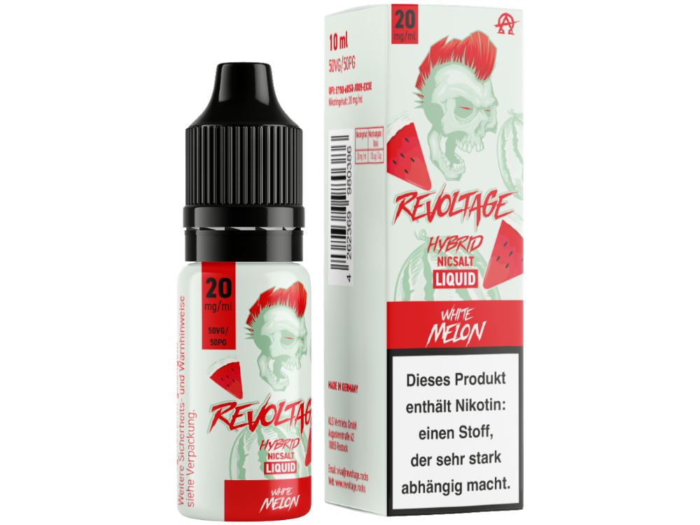Revoltage - White Melon - Hybrid Nikotinsalz Liquid 20 mg/ml