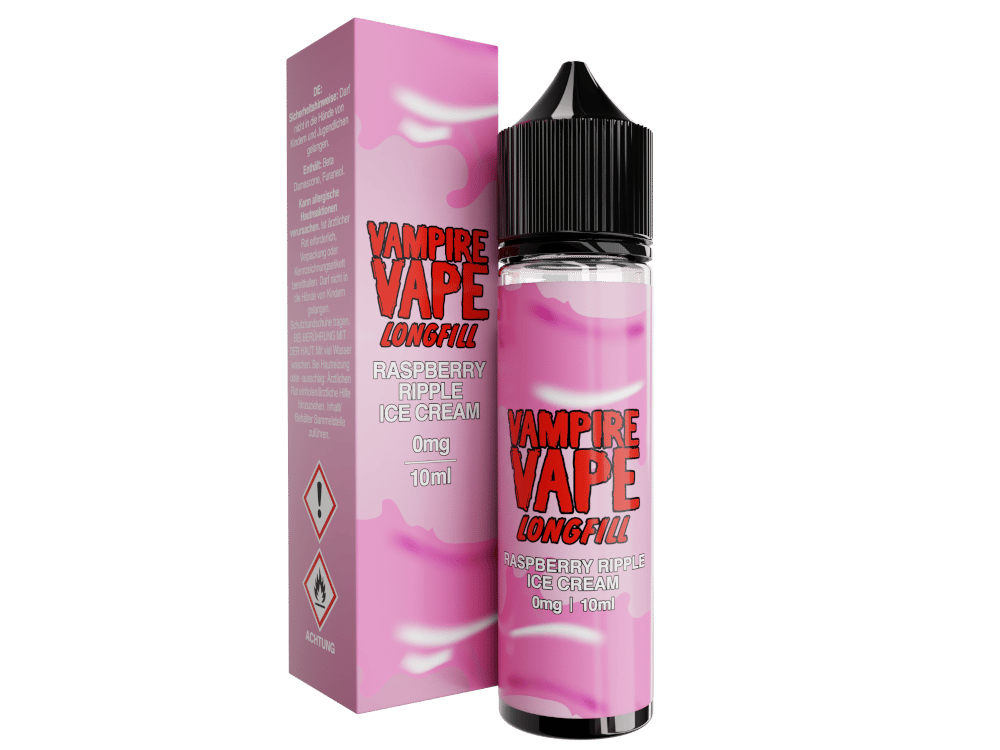 Vampire Vape - Dessert Collection - Aroma Raspberry Ripple Ice Cream 10 ml