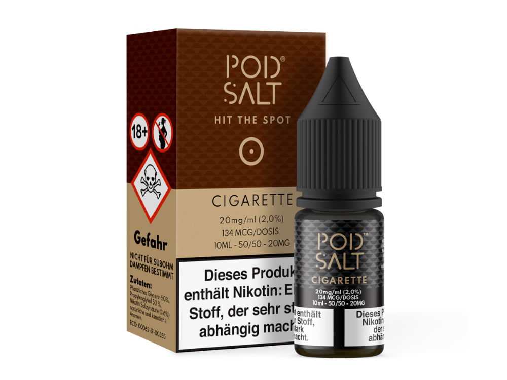 Pod Salt - Cigarette - Nikotinsalz Liquid 20 mg/ml