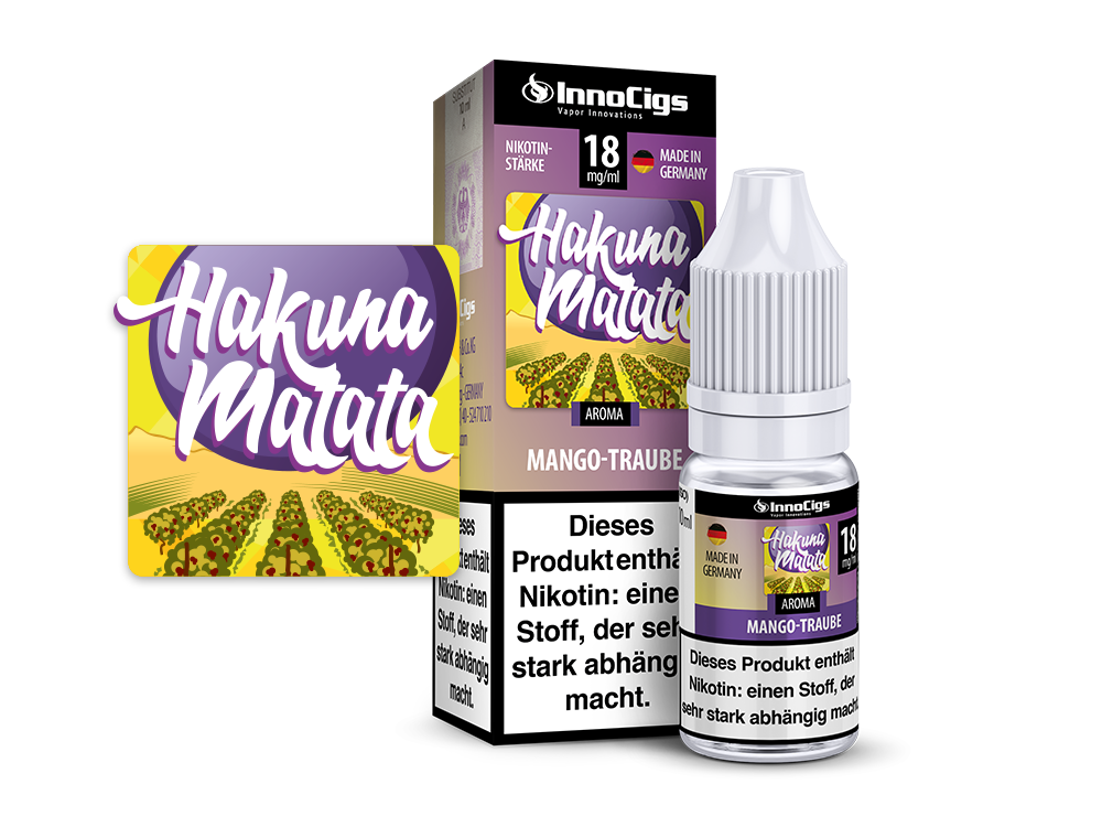 InnoCigs - Hakuna Matata Mango-Traube Aroma 9 mg/ml