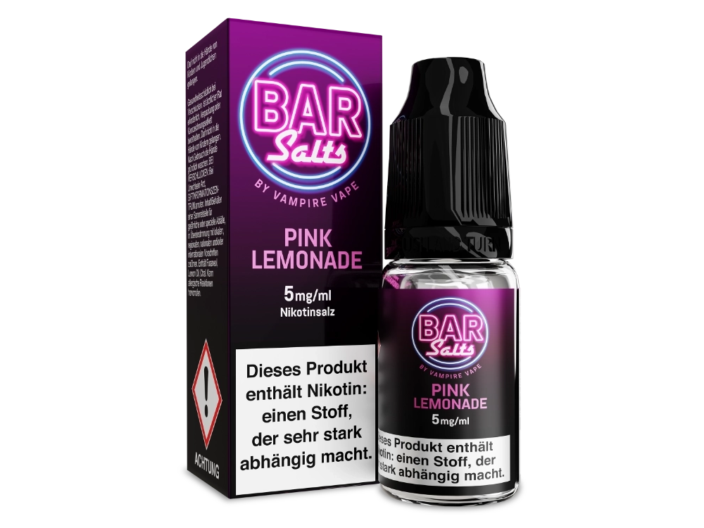 Vampire Vape - Bar Salts - Pink Lemonade - Nikotinsalz Liquid 5 mg/ml