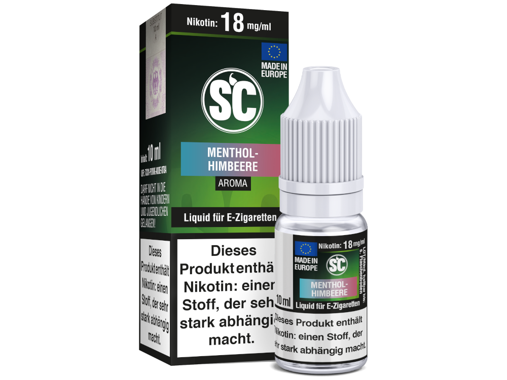 SC Liquid - Menthol-Himbeere 0 mg/ml