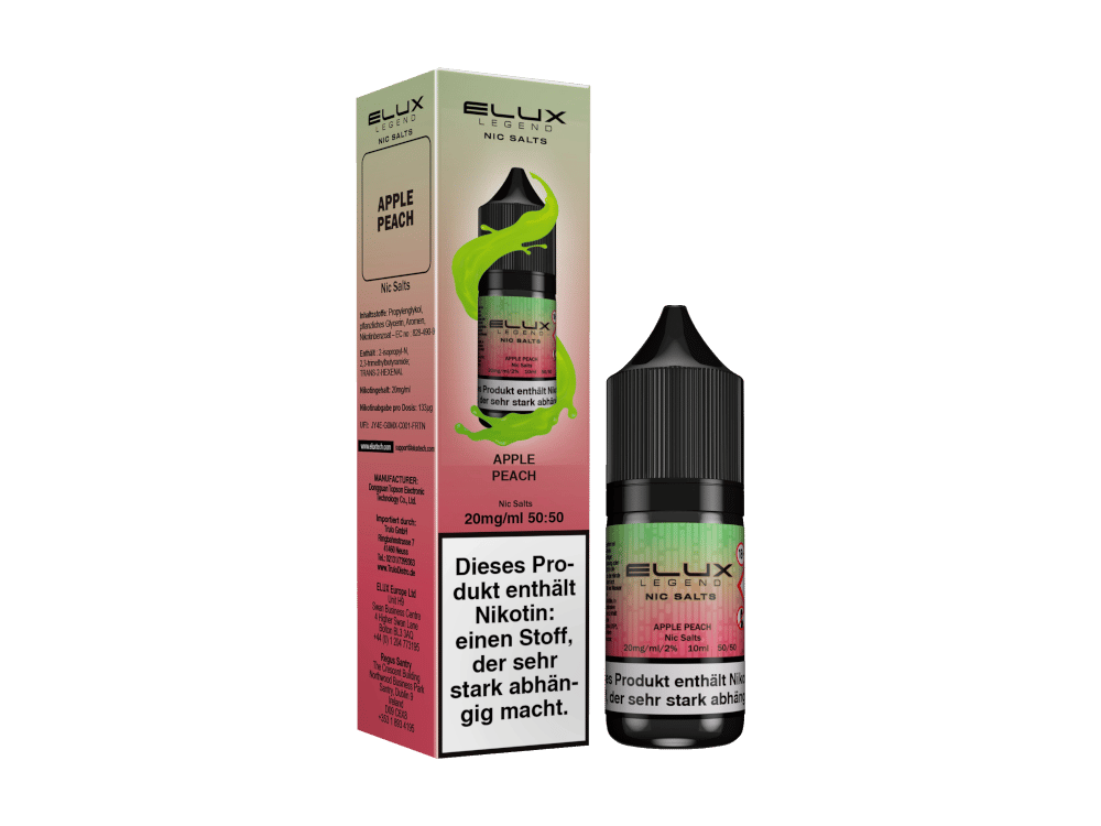 Elux - Apple Peach - Nikotinsalz Liquid 10 mg/ml