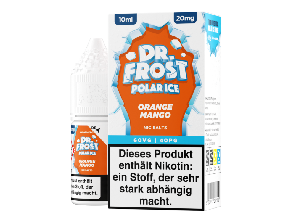 Dr. Frost - Polar Ice - Orange Mango - Nikotinsalz Liquid 20 mg/ml