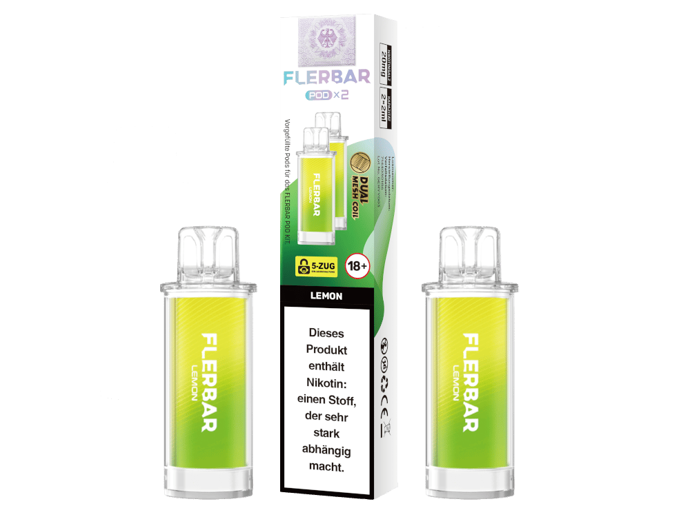Flerbar - POD Lemon 20 mg/ml (2 Stück pro Packung)