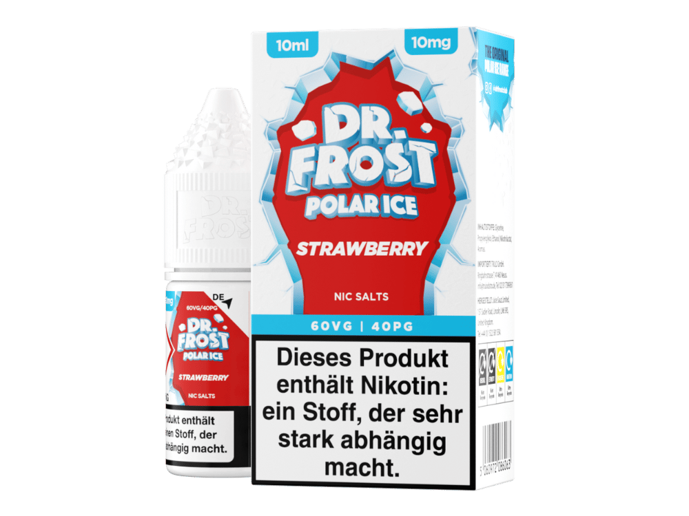 Dr. Frost - Polar Ice - Strawberry - Nikotinsalz Liquid 10 mg/ml