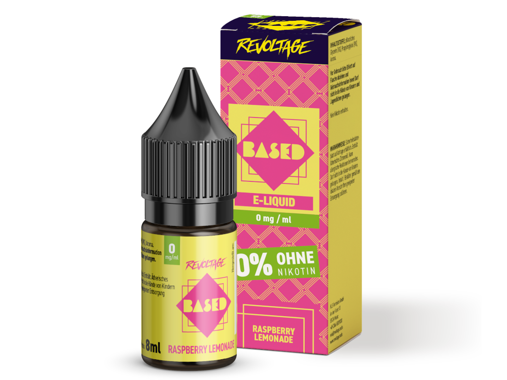 Revoltage - BASED - Raspberry Lemonade Hybrid Nikotinsalz Liquid 8 ml 0 mg/ml
