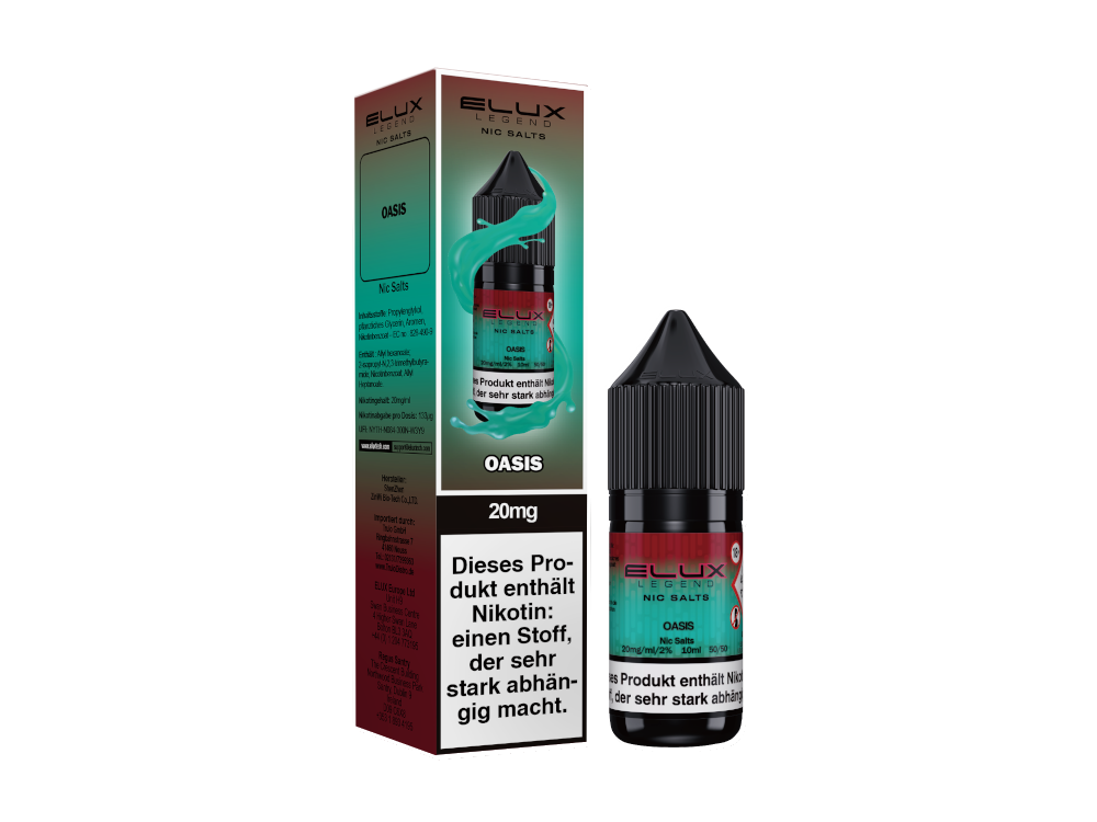 Elux - Oasis - Nikotinsalz Liquid 20 mg/ml