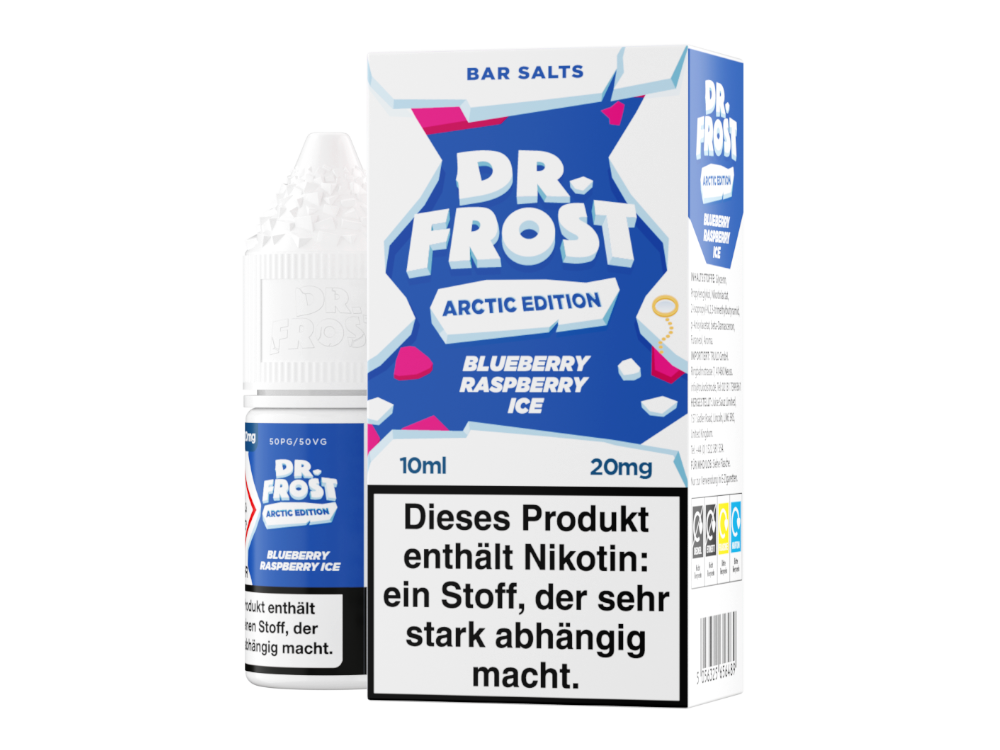 Dr. Frost - Arctic Edition - Blueberry Raspberry Ice - Nikotinsalz Liquid 20 mg/ml