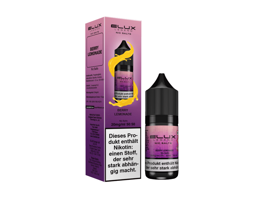 Elux - Berry Lemonade - Nikotinsalz Liquid 10 mg/ml