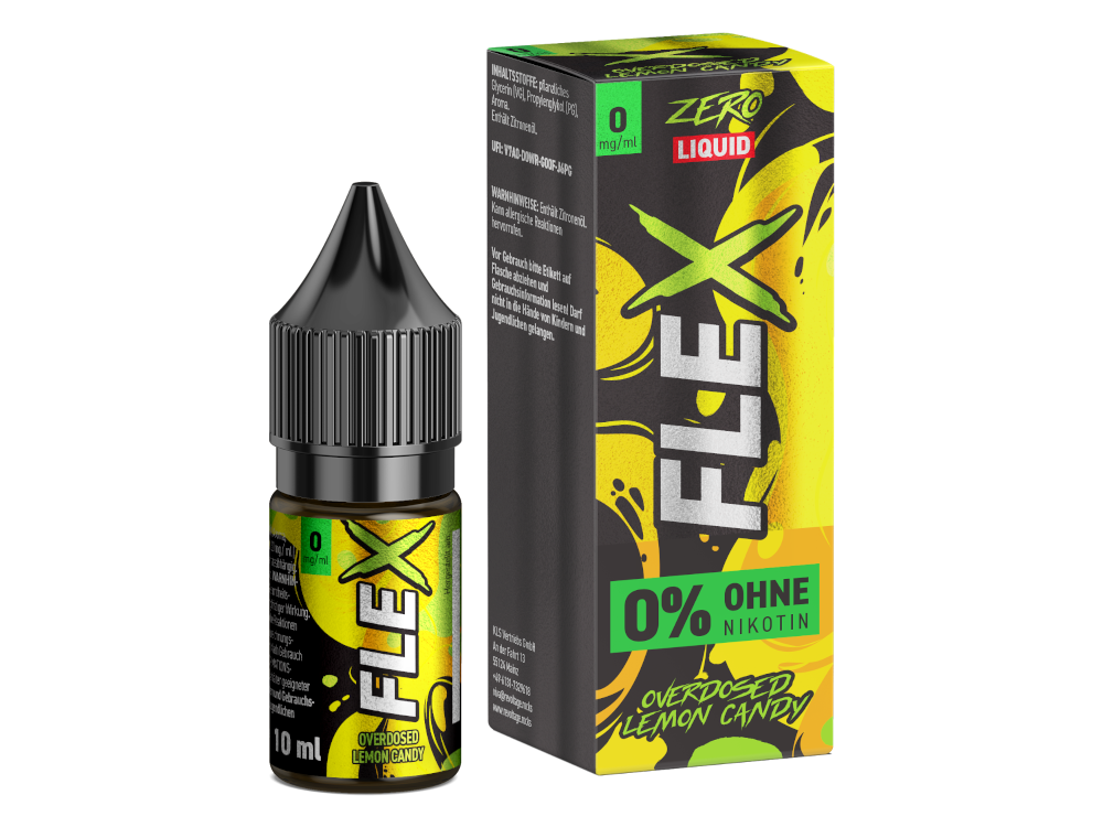 Revoltage - FLEX - Overdosed Lemon Candy - Nikotinsalz Liquid 0 mg/ml