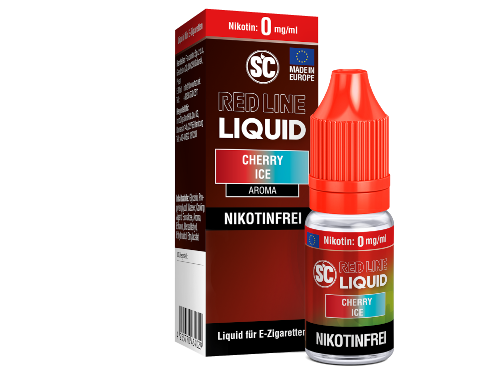 SC - Red Line - Cherry Ice - Nikotinsalz Liquid