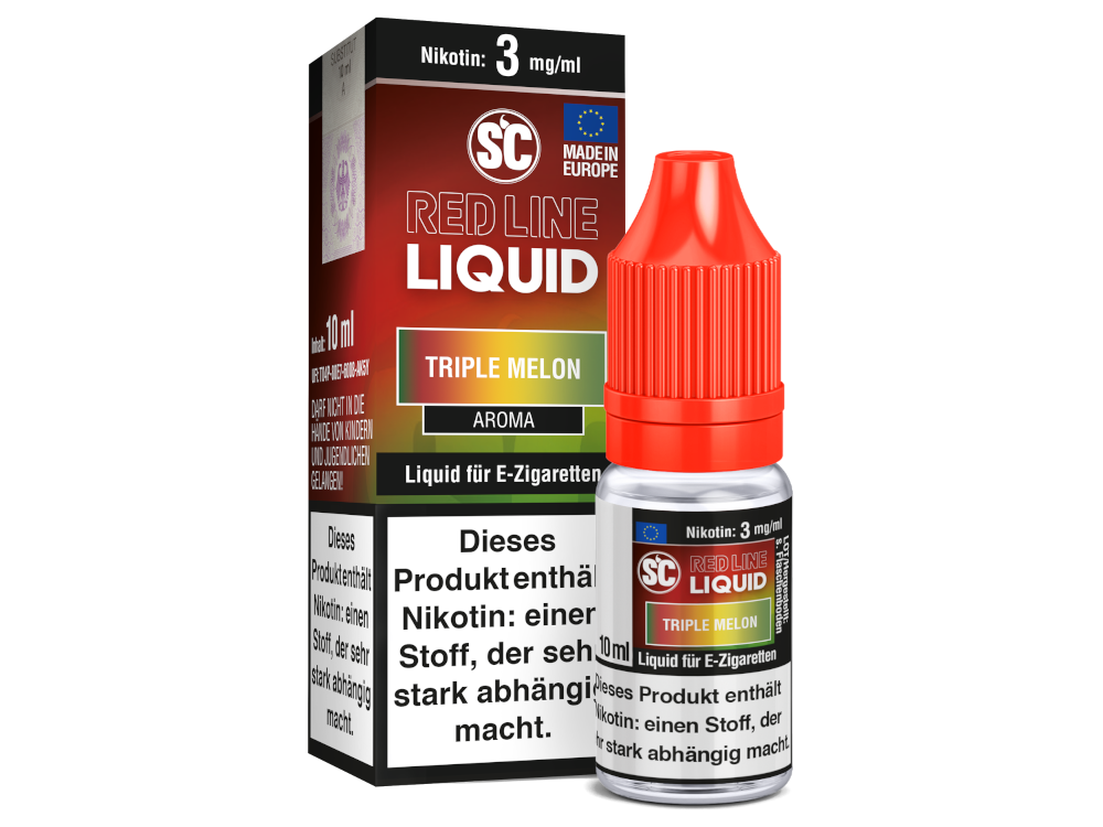 SC - Red Line Nikotin - Triple Melon 3 mg/ml
