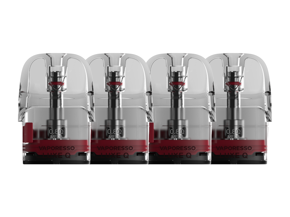 Vaporesso - LUXE Q Mesh Pod 0,8 Ohm 3 ml (4 Stück pro Packung)