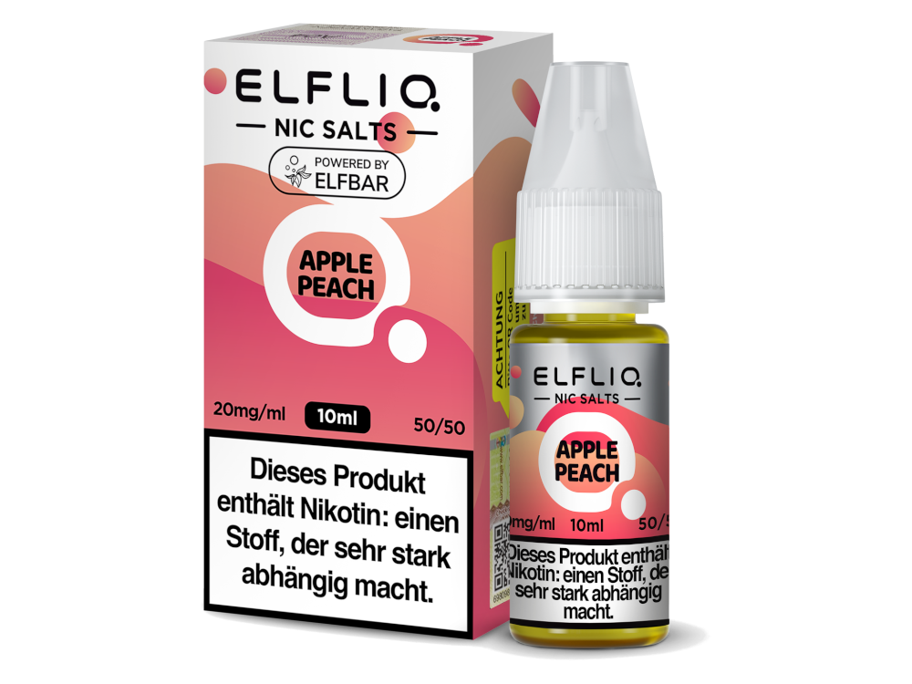 ELFLIQ - Apple Peach - Nikotinsalz Liquid 20 mg/ml