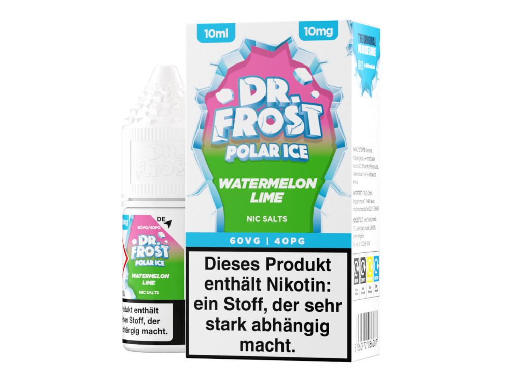 Dr. Frost - Polar Ice - Watermelon Lime - Nikotinsalz Liquid 10 mg/ml