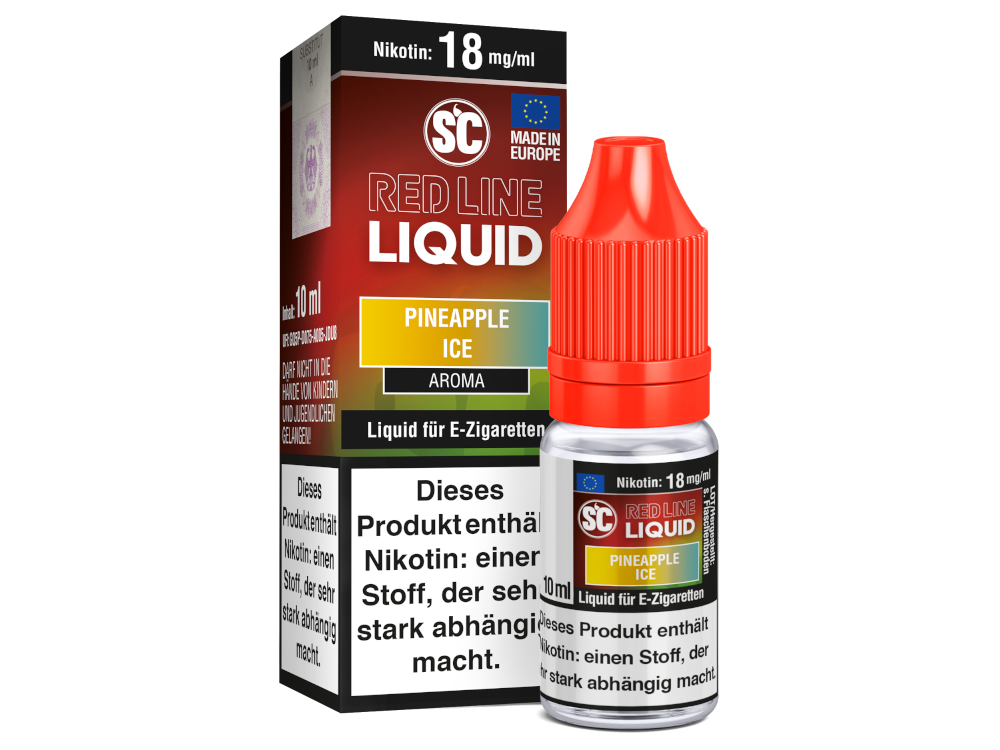 SC - Red Line Nikotin - Pineapple Ice 18 mg/ml