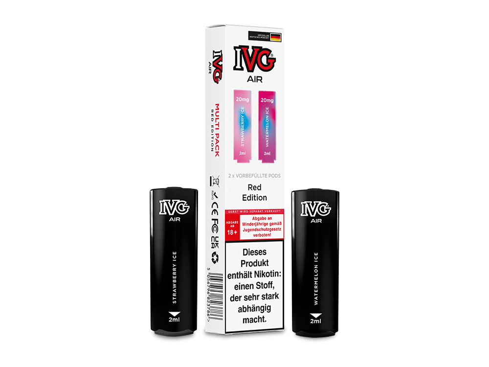 IVG - AIR Pod Red Edition 20 mg/ml (2 Stück pro Packung)