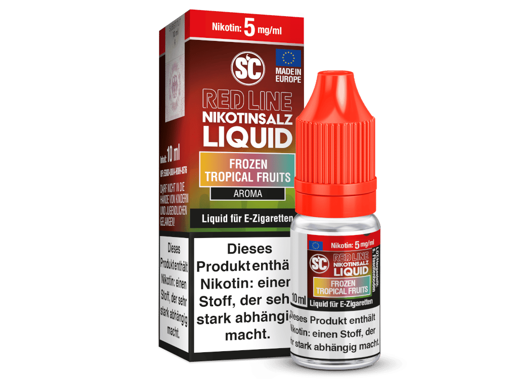 SC - Red Line - Frozen Tropical Fruits - Nikotinsalz Liquid 5 mg/ml