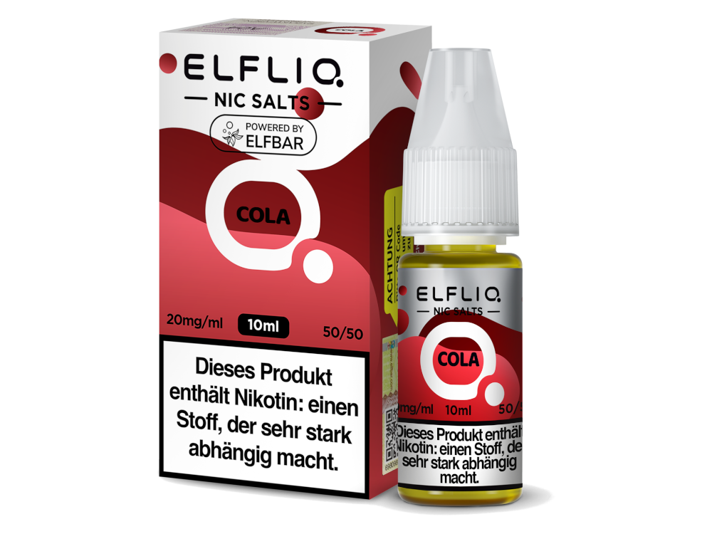 ELFLIQ - Cola - Nikotinsalz Liquid 20 mg/ml