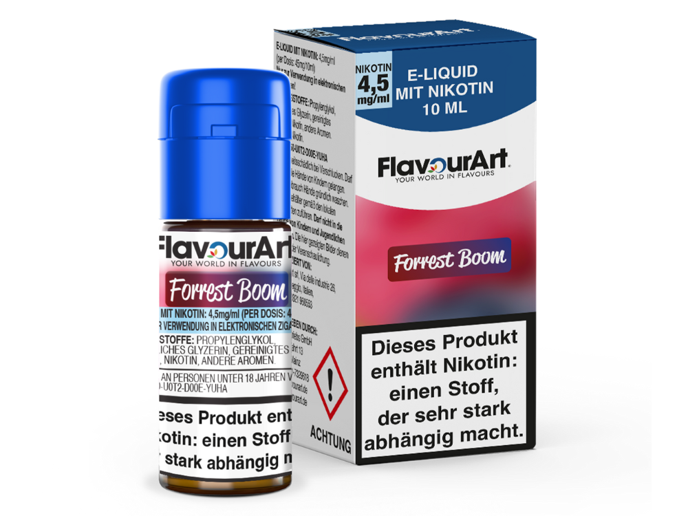 FlavourArt - Forrest Boom E-Zigaretten Liquid 4,5 mg/ml