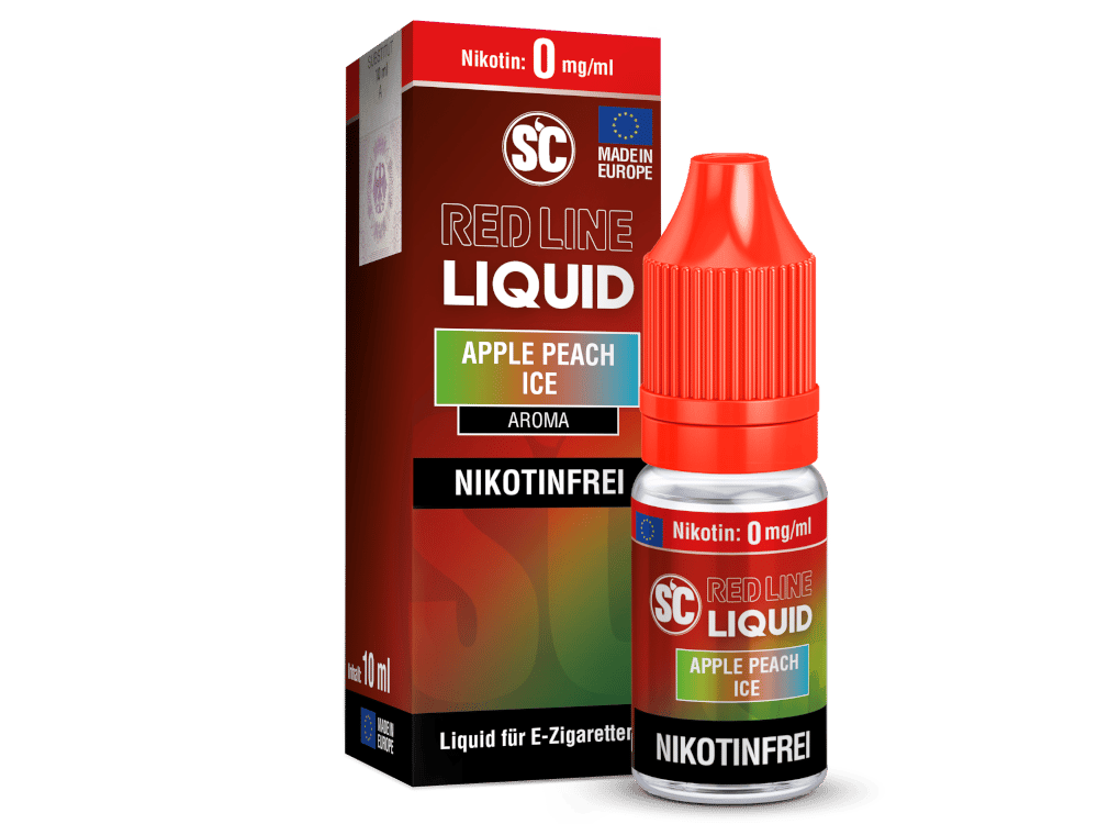 SC - Red Line - Apple Peach Ice - Nikotinsalz