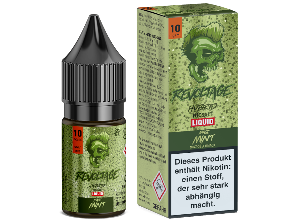 Revoltage - Magic Mint - Hybrid Nikotinsalz Liquid 10 mg/ml