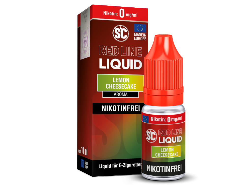SC - Red Line - Lemon Cheesecake - Nikotinsalz Liquid
