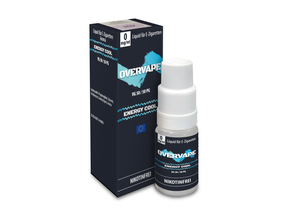 Overvape - Energy Cool - Nikotinsalz Liquid 0 mg/ml