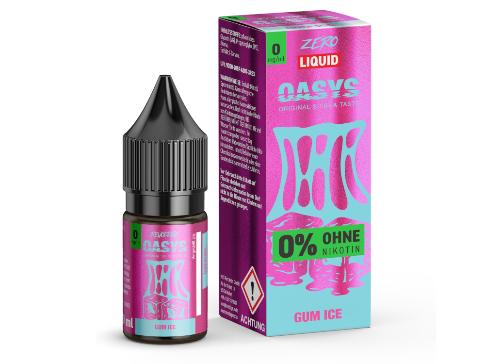 Revoltage - OASYS - Gum Ice - Hybrid Nikotinsalz Liquid 0 mg/ml