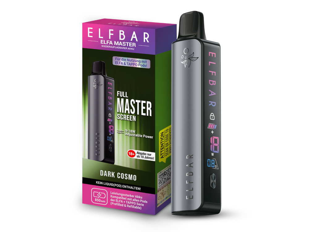 Elfbar - Elfa Master Akku 850 mAh Dark Cosmo