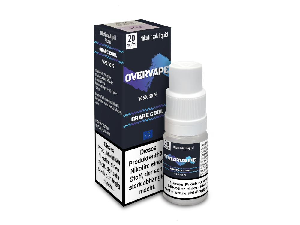 Overvape - Grape Cool - Nikotinsalz Liquid 20 mg/ml