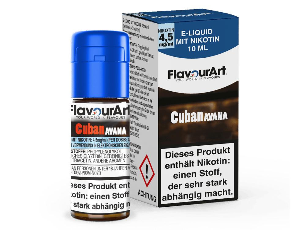FlavourArt - Cuban Avana E-Zigaretten Liquid