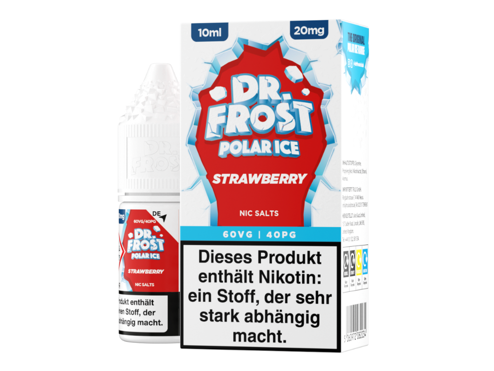 Dr. Frost - Polar Ice - Strawberry - Nikotinsalz Liquid 20 mg/ml