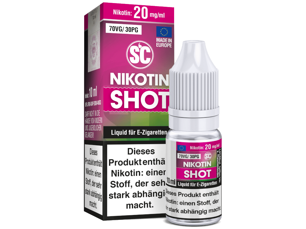 SC - 10 ml Nikotin Shot 70VG/30PG 20 mg/ml