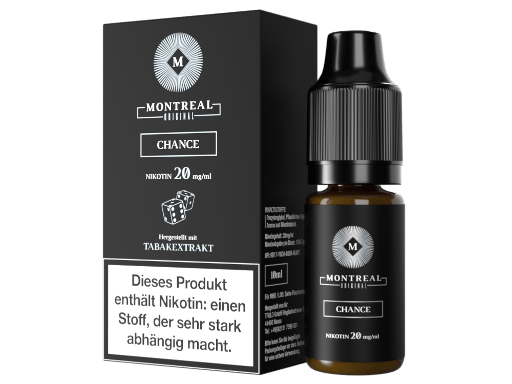 Montreal Original - Chance - Nikotinsalz Liquid 20 mg/ml