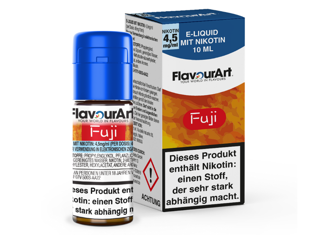 FlavourArt - Fuji E-Zigaretten Liquid 4,5 mg/ml