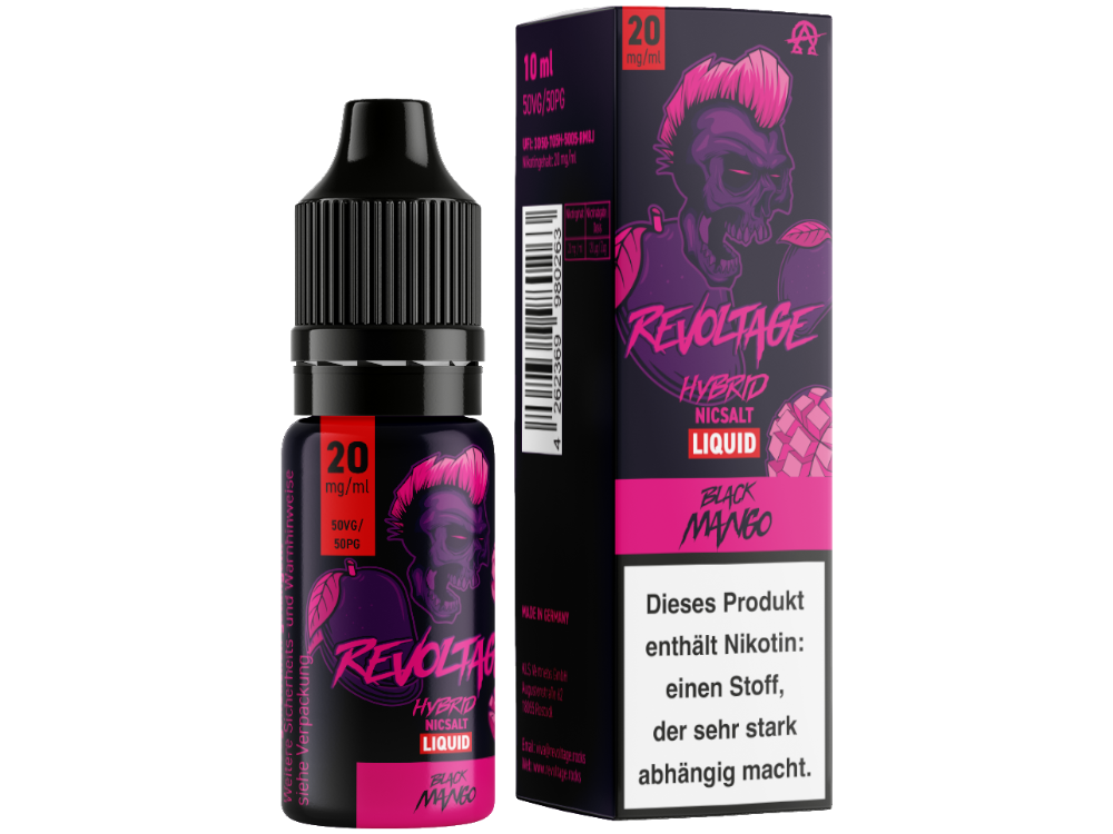 Revoltage - Black Mango - Hybrid Nikotinsalz Liquid 20 mg/ml