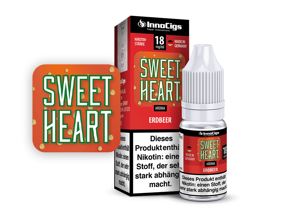 InnoCigs - Sweetheart Erdbeer Aroma 9 mg/ml