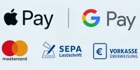 Einkaufen mit Apple Pay & Google Pay