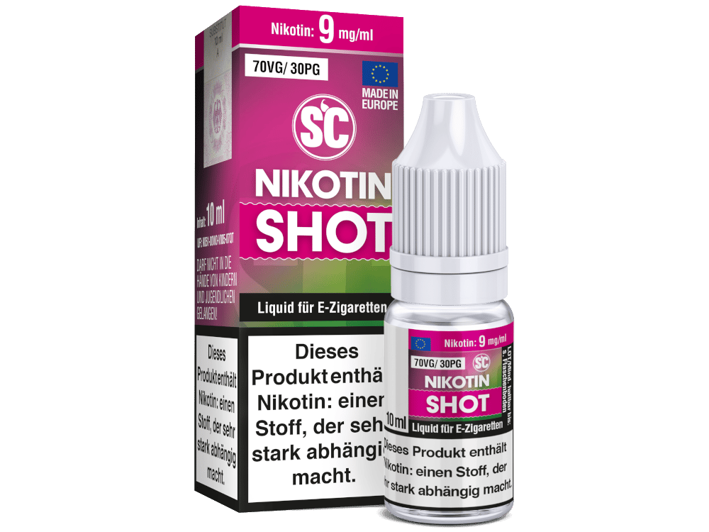 SC - 10 ml Nikotin Shot 70VG/30PG 9 mg/ml