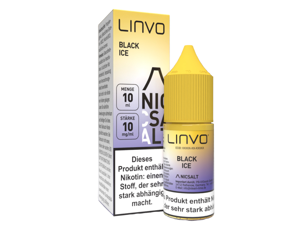 Linvo - Black Ice - Nikotinsalz Liquid 10 mg/ml