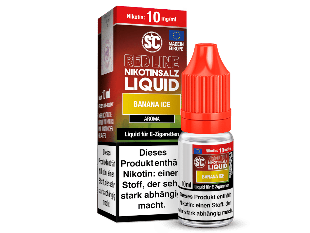 SC - Red Line - Banana Ice - Nikotinsalz Liquid 10 mg/ml